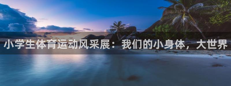 MK体育官网下载招商电话是多少号码:小学生体育运动风采展:我